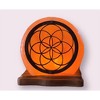 Q&A Himalayan Salt Unity USB Himalayan Salt Novelty Table Lamp: Modern Decor, LED, No Assembly Required - 2 of 4