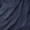 Navy Casual Mixed Rib Throw - 50x60 - Threshold designed with Studio McGee - 2 of 2
