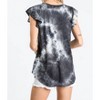 Women's Ruffle Tie Dye Top - PLUS - HEIMISH USA - 3 of 3