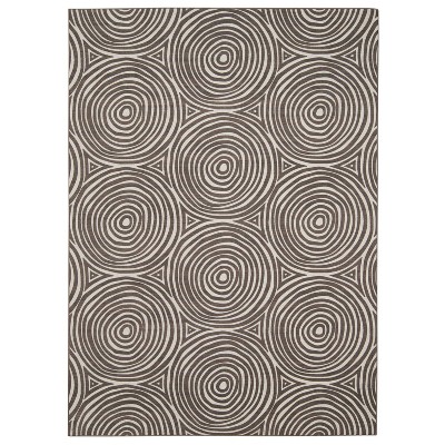 Solway Washable Outdoor Rug Ivory/Brown - Linon