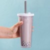 Taro Boba Tea Reusable Tumbler 🥤  Bubble tea boba, Bubble tea, Taro bubble  tea