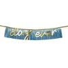 Packed Party Best Day Ever Garland With Blue Fringe - 3 of 4