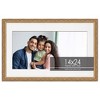 PosterPalooza | Gold Frame with White Photo Mat, UV Acrylic Front, Foam Board Backing, 60 Sizes Available - 2 of 4