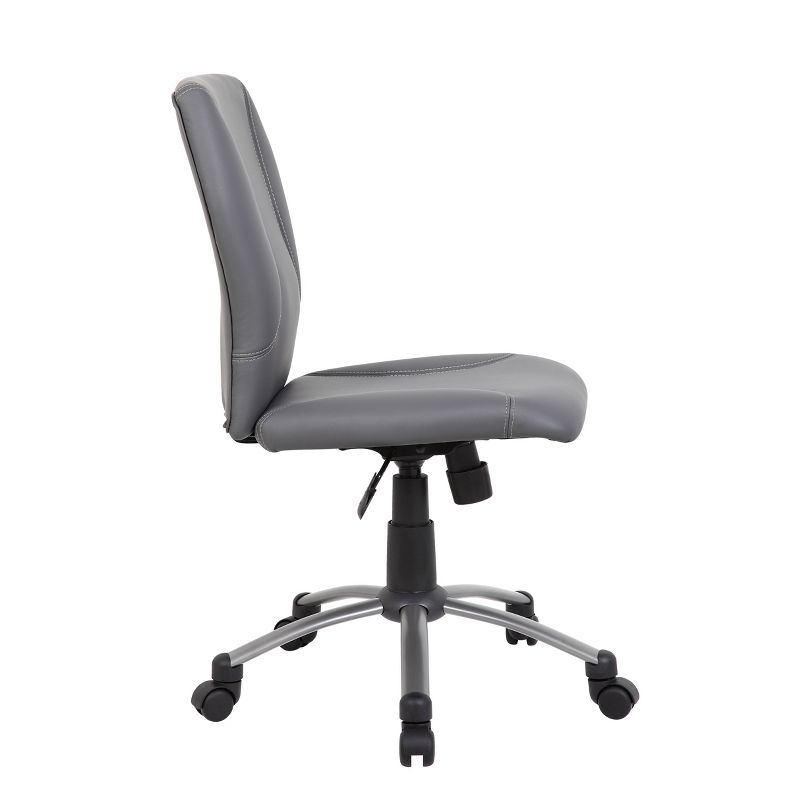 Tiffany CaressoftPlus Chair Gray - Boss Office Products, 5 of 10