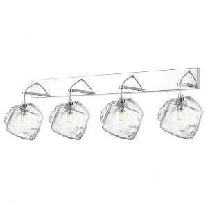 Access Lighting Boulder 4 - Light Vanity in  Mirrored Stainless Steel - 1 of 1
