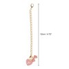 Unique Bargains Heart Bow Water Cup Pendant 1 Pc - 2 of 4