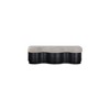Meridian Furniture,Savoy Velour Fur Fabric Bench - 3 of 4