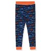 Sleep On It Boys 2-Piece Super Soft Jersey Long Sleeve Snug-Fit Pajama Set - Race Cars, 10 - 3 of 4