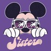 Women's Mickey & Friends Cool Summer Sister Racerback Tank Top - 2 of 4