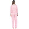 Casual Nights Women's Jersey Knit Long-Sleeve Pajama Set - 4 of 4