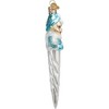 Old World Christmas Blown Glass Ornament for Christmas Tree, Frosty Elf Icicle - 2 of 4