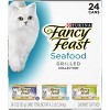 Purina Fancy Feast Grilled Gourmet Wet Cat Food Seafood Collection - 3oz/24ct Variety Pack - image 4 of 4