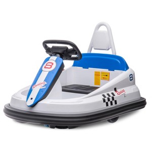 6V Kids Ride-On Bumper Car for Toddlers (Ages 3-6) – 360° Spin, Lights, Music, Horn & Safety Belt - 1 of 4
