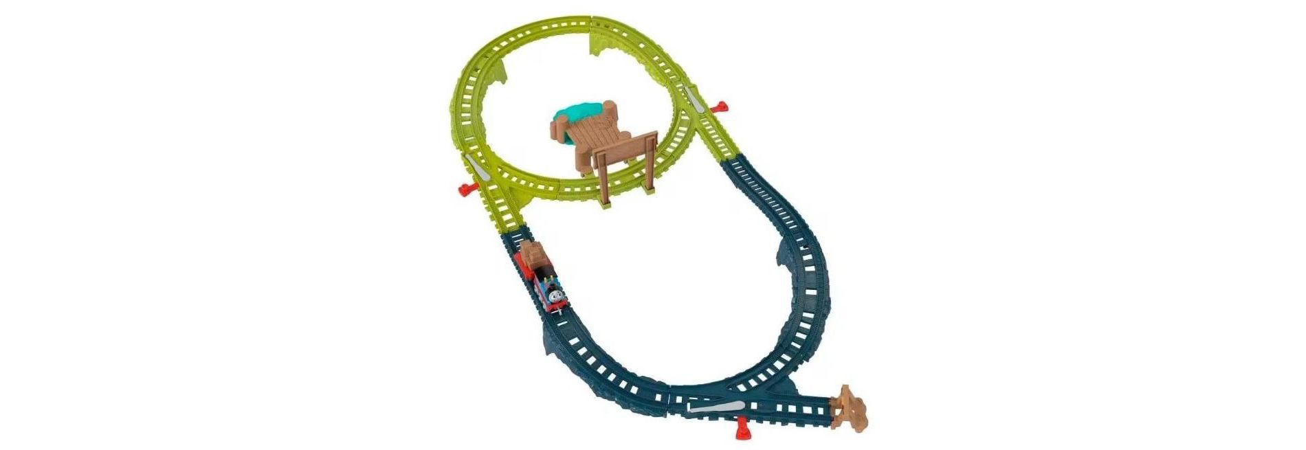 Thomas & Friends Thomas’ Dockside Delivery Playset with Metal Thomas Engine, 17-Piece Train Set for Kids 3 Years & Up