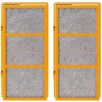 Nispira 3-in-1 True HEPA Activated Carbon Air Filter Replacement Compatible with Holmes AER1 Smoke Grabber AER1 HAPF30AS-U4R Air Purifier, 2 Packs