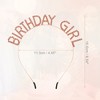 Unique Bargains Girl's Rhinestone Happy Birthday Tiara Headband 1 Pc - 4 of 4