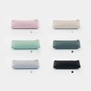 Fmeida Pencil Bag Pen Case Cosmetic Pen Pencil Stationery Pouch Bag Case/PU Leather Small Pencil Apricot - 4 of 4