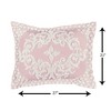 Florence Collection 100% Cotton Tufted Unique Luxurious Medallion Design Bedspread & Sham Set - Better Trends - 3 of 4