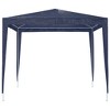 vidaXL Party Tent 8.2'x8.2' Blue - 3 of 4