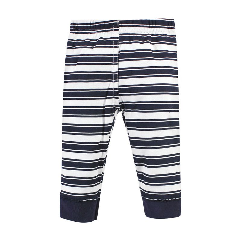 Hudson Baby Infant Boy Cotton Bodysuit, Pant and Shoe Set, Boy Daddy Long Sleeve, 5 of 6