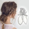 Unique Bargains Cute Flower Ribbon Scrunchie Hair Elastic Band 1 Pc - 2 of 4