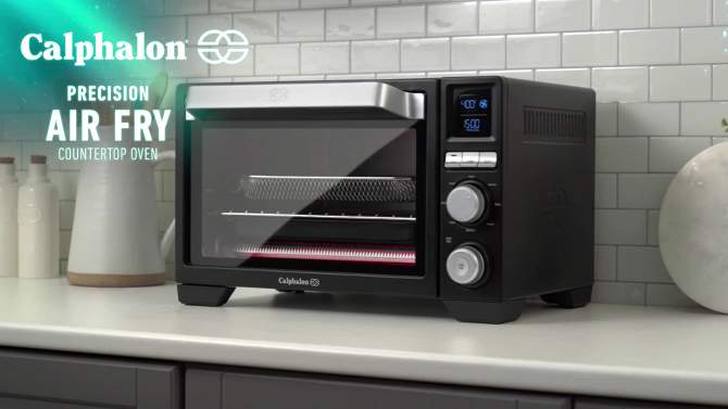 Calphalon Precision Control Air Fryer Toaster Oven - Black, 2 of 10, play video