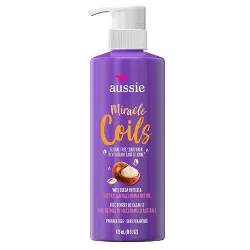 Aussie Miracle Coils Silicone-Free Hydrating Conditioner with Cocoa Butter - 16 fl oz