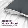 Circles Home, 100% Cotton Zippered Pillow Protector - 4 of 4