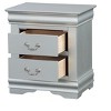 Vynxaria 1-Drawer Nightstand - 14"Lx13"Wx5"H, Kenlin 2/3 Extension Metal Glide, French Dovetail Joints, Nickel Handle - 2 of 4