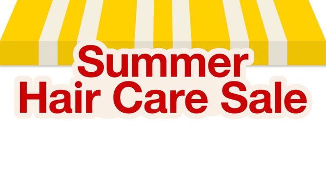 Summer Hair Care Sale
