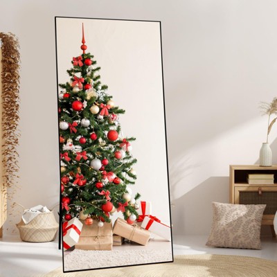 Garvee Full Length Mirror 76 * 34, Oversized Full-Body Hanging or Leaning Rectangle Mirror for Bedroom, Living/Dressing Room, Gym