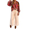 Women's Long Sleeve Button Up Top - entro - 3 of 4