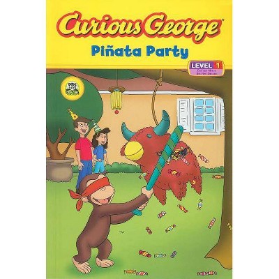 Curious George Pinata Party (Cgtv Reader) - by  H A Rey (Paperback)