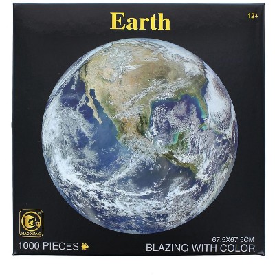 Toynk Earth 1000 Piece Round Jigsaw Puzzle