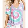 Women's Cypress Tie Dye Top - BiBi - 2 of 3