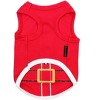 Parisian Pet 'Santa'Dog Shirt - Christmas Pet Apparel for Holiday Cheer, Red - 2 of 4