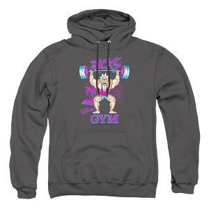 Rick And Morty Ricks Gym Adult Pull-Over Hoodie - 1 of 4