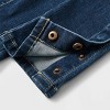 Toddler Girls' Adaptive Jeans - Cat & Jack™ Dark Wash - 4 of 4