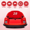 Kids Ride on Bumper Car, 12V Battery Powered Bumper Car with Remote Control, Electric Bumping Toy with 360 Degree Spin, Music, LED - 2 of 4