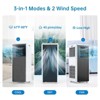 8,000 BTU 3-in-1 Portable Air Conditioner - Cools Rooms Up to 350 Sq.Ft with Fan & Dehumidifier, Quiet AC Unit for Bedroom with Easy Install Kit - 3 of 4
