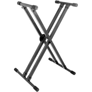 On-Stage KS8291 Heavy-Duty Deluxe X ERGO-LOK Keyboard Stand - 1 of 4