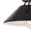 Vaxcel Canton 1 - Light Vanity in  Black/Matte White - 3 of 4