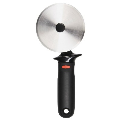 OXO 1065872 Good Grips 4 Nonstick Pan Pizza Cutter with Thumb Guard