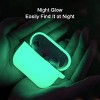 BONGEEK AirPods Pro Case Cover,Soft Silicone Protective Cases Cover Skin for Apple AirPod Pro Charging Case Keychain Front LED Visible,Nightglow Green - 3 of 4