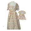 Doll Clothes Superstore Size 12 Matching Girl And Doll Yellow And Red Flower Nightgown - 2 of 4