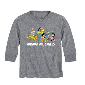 Boys' - Disney - Springtime Smiles Long Sleeve Graphic T-Shirt - 1 of 3