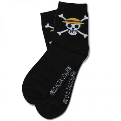 Adult One Piece Straw Hat Pirates Symbol Socks