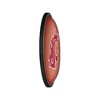 College Football Pigskin Design Oval Slimline Lighted Wall Sign - 3 of 4
