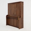 YOOCOZZ Queen Size Wood Murphy Bed Wall Bed with Gas Struts - 4 of 4