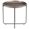 Zuo Bronson Side Table Bronze - 4 of 4